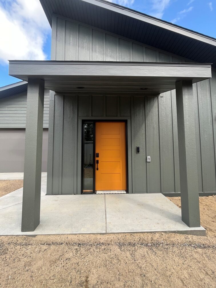 modern home exterior