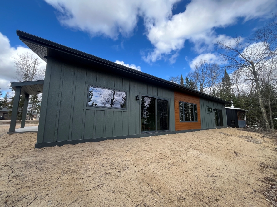 modern new construction